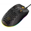 Spēļu pele Deltaco DM210 vadu īpaši plāna RGB melna