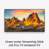 Smart TV dongle Amazon 4K Ultra HD USB, Wi‑Fi 6 (802.11ax), 3840×2160, USB powered, Melns