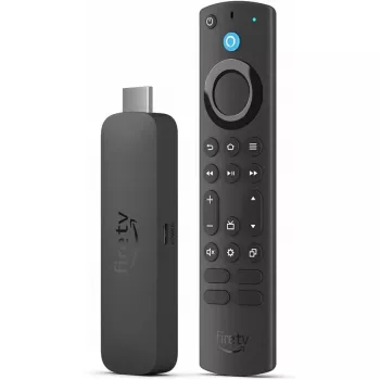 Smart TV dongle Amazon 4K Ultra HD USB, Wi‑Fi 6 (802.11ax), 3840×2160, USB powered, Melns