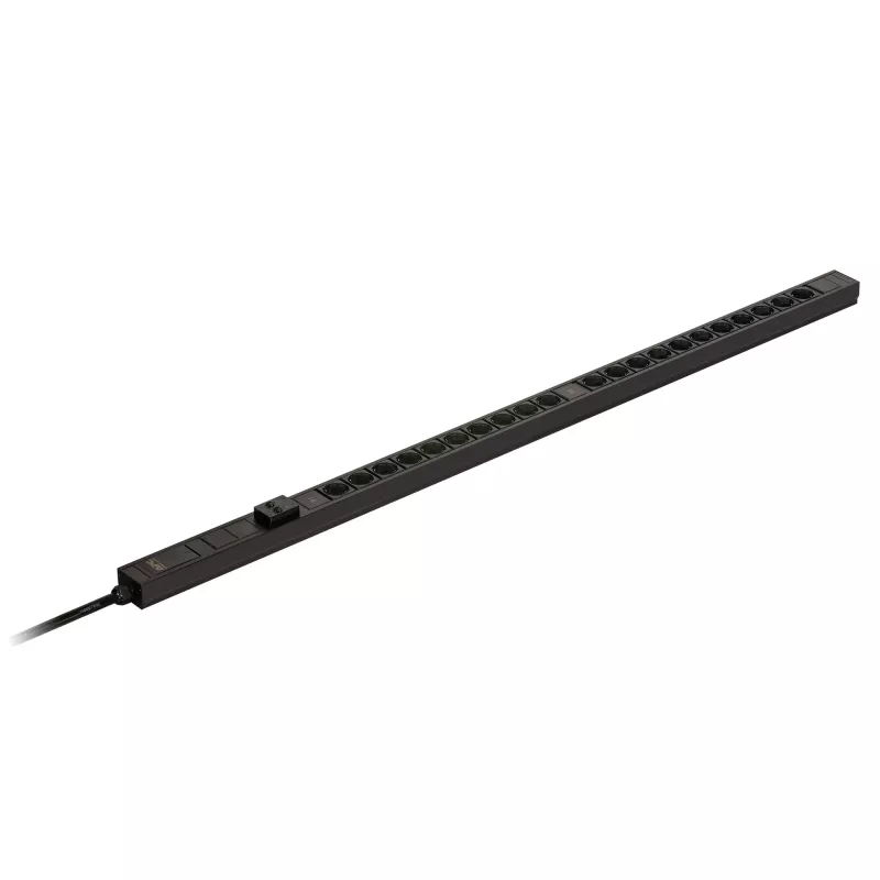 APC Easy Rack PDU, Basic, 0U, 1 fāze, 7,4 kW, 230 V, 32 A, 21 Schuko ligzda, IEC60309 2P + E ieeja
