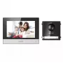 Video durvju sistēma Hikvision DS-KIS602 2 MP 7 collu melna pelēka