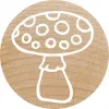 Apaļš zīmogs Colop 165226 Gumijas Koks 3 cm Diametrs