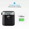Mobilās ierīces lādētājs SBS Mobile TEADAPT2USBUNI — melns/sudrabots, USB adapteris