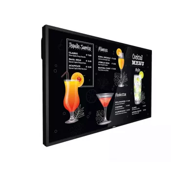 Philips Signage Solutions P-Line digitālās izkārtnes plakanais panelis 139,7 cm (55 collas) VA 750 cd/m² 4K Ultra HD melns