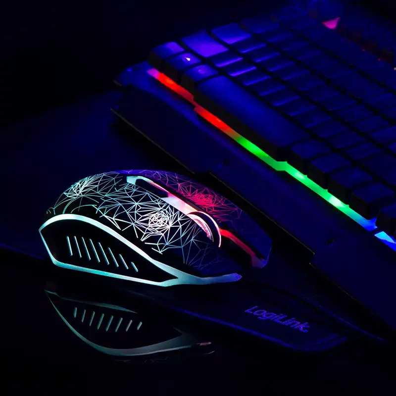 Spēļu tastatūra ar peli LogiLink ID0185