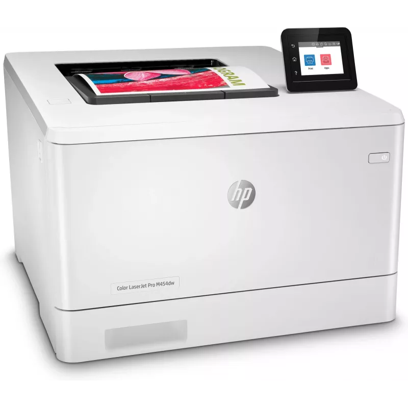 HP Color LaserJet Pro M454dw, drukāšana, priekšējais USB ports; abpusējā drukāšana