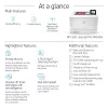 HP Color LaserJet Pro M454dw, drukāšana, priekšējais USB ports; abpusējā drukāšana