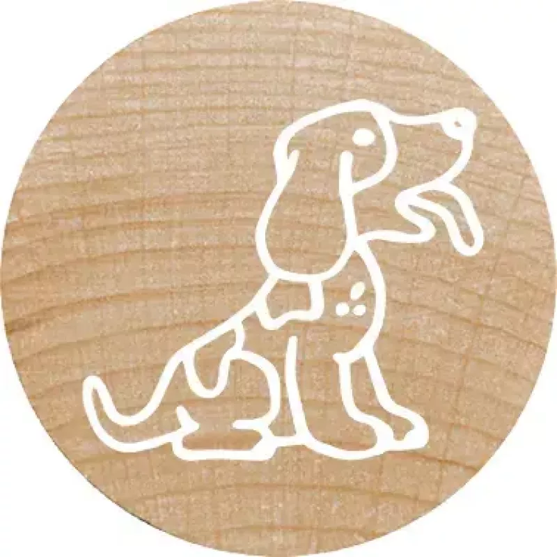 Round Stamp Colop 165225 Rubber Wood 3 cm Diameter