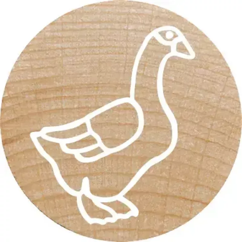 Round Stamp Colop 165225 Rubber Wood 3 cm Diameter