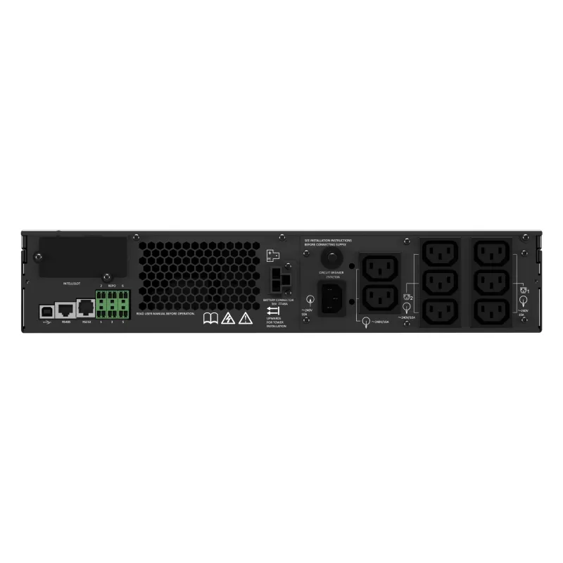 Vertiv Liebert GXT5 dubultās tiešsaistes pārveidošanas UPS - 750VA/750W | 230V | ar plaukta stiprinājuma komplektu | GXT5-750IRT2UXL