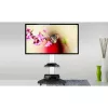 Techly Grīdas balsts ar plauktu ratiņiem TV LCD/LED/Plazma 37-70 collas Balts