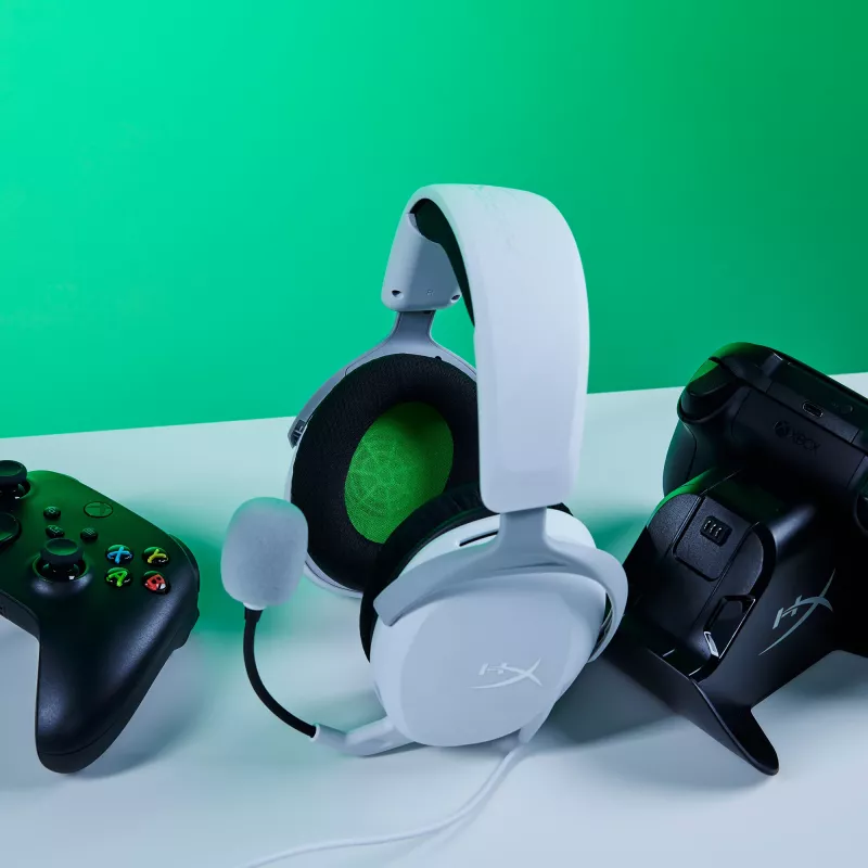 HyperX CloudX Stinger 2 Core spēļu austiņas Xbox balta