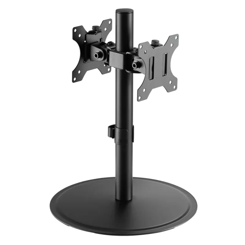 Techly ICA-LCD 402 monitora stiprinājums / statīvs 81,3 cm (32 collas) Galda Melns