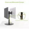 Techly ICA-LCD 402 monitora stiprinājums / statīvs 81,3 cm (32 collas) Galda Melns