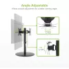 Techly ICA-LCD 402 monitora stiprinājums / statīvs 81,3 cm (32 collas) Galda Melns
