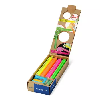 Akvareļu zīmuļu komplekts Staedtler 140 C4P1 — 4 gab. (zaļa, oranža, rozā, dzeltena)