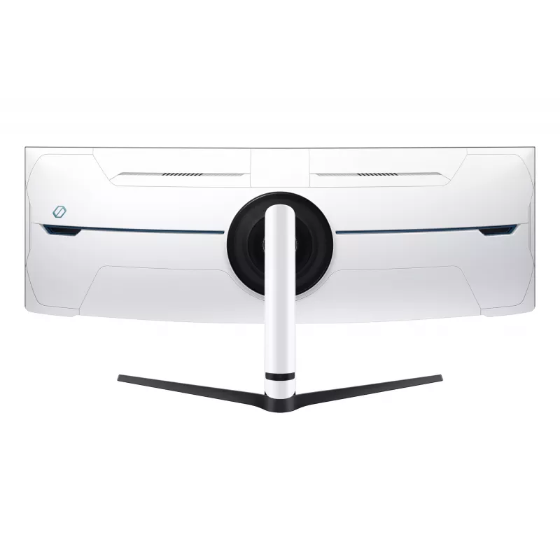 Samsung G95NC datora monitors 144,8 cm (57 colli) 7680 x 2160 Dual UHD QLED Balts