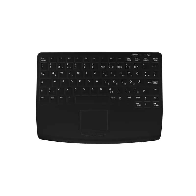 Contour Design Active Key AK-4450-G tastatūra rūpniecībai USB QWERTZ vācu melna