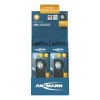 Atslēgu piekariņa lukturītis Ansmann ML400R melns LED 5W USB uzlādējams
