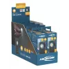Atslēgu piekariņa lukturītis Ansmann ML400R melns LED 5W USB uzlādējams