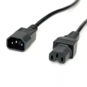 Power kabelis VALUE 19.99.1123 Melns 3 m C14 C15 coupler
