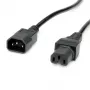 Power kabelis VALUE 19.99.1123 Melns 3 m C14 C15 coupler