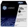 HP 39A melns oriģinālais LaserJet tonera kārtridžs 1 gab.