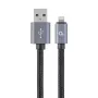 Mobilā tālruņa kabelis GEMBIRD USB A uz Lightning CCB-MUSB2B-AMLM-6 1.8 m USB 2.0 Melns
