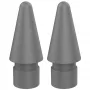 DEQSTER Pencil 2 rezerves uzgaļi - 2 gab. iepakojumā, Uzgalis, Pelēks, Polivinilhlorīds (PVC), DEQSTER Pencil 2, Ķīna, 15,1 mm