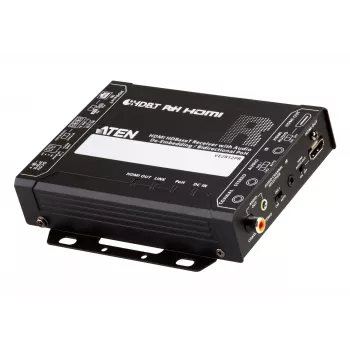 ATEN HDMI HDBaseT uztvērējs ar audio atkāpināšanu / divvirzienu PoH (4K@100m) (HDBaseT A klase) (PoH PSE un PD)