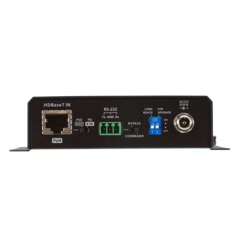 ATEN HDMI HDBaseT uztvērējs ar audio atkāpināšanu / divvirzienu PoH (4K@100m) (HDBaseT A klase) (PoH PSE un PD)