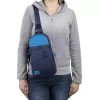 Soma pār plecu Rivacase Dijon 25,6 cm (10,1 collas) Zila Rokturis Plecu siksna