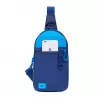 Soma pār plecu Rivacase Dijon 25,6 cm (10,1 collas) Zila Rokturis Plecu siksna
