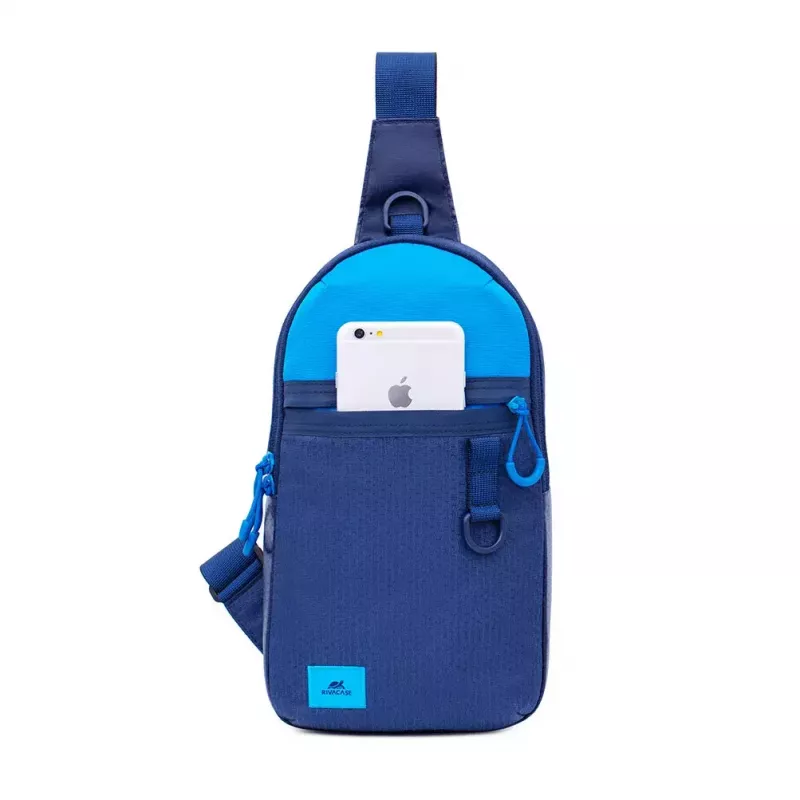 Soma pār plecu Rivacase Dijon 25,6 cm (10,1 collas) Zila Rokturis Plecu siksna