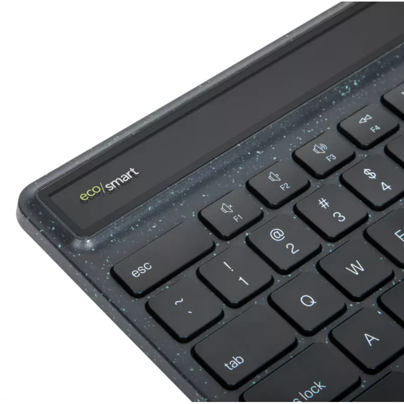 Targus EcoSmart AKB868FR tastatūra Universāla Bluetooth AZERTY Franču Melna