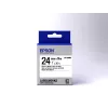 Epson uzlīmju kasetne Standard LK-6WBN melns/balts 24 mm (9 m)