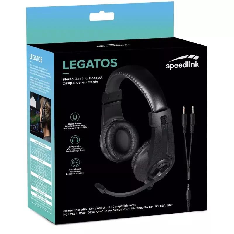 Austiņas SPEEDLINK LEGATOS