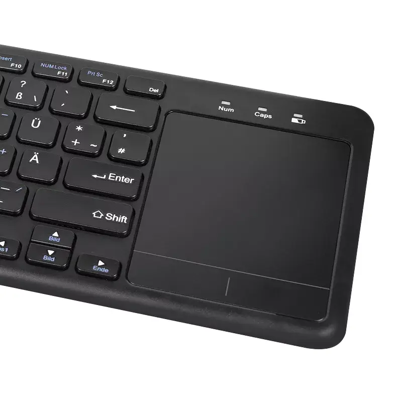 LogiLink ID0188 mājas RF bezvadu tastatūra QWERTZ, melna