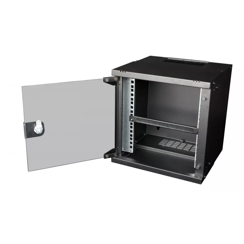 Kabeļu pārvaldības panelis EQUIP EZMB-10-B, metāla, melns, 1U aksesuārs
