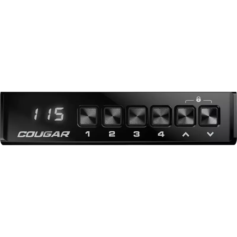 COUGAR E-DEIMUS 120 elektrisks spēļu galds (1224x605 x 720~1150mm)