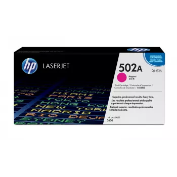 HP 502A fuksīna Oriģināls LaserJet Tonera Kasetne