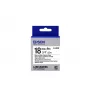 Epson Label Cartridge Strong Adhesive LK-5WBW Melns/balta 18mm (9m)
