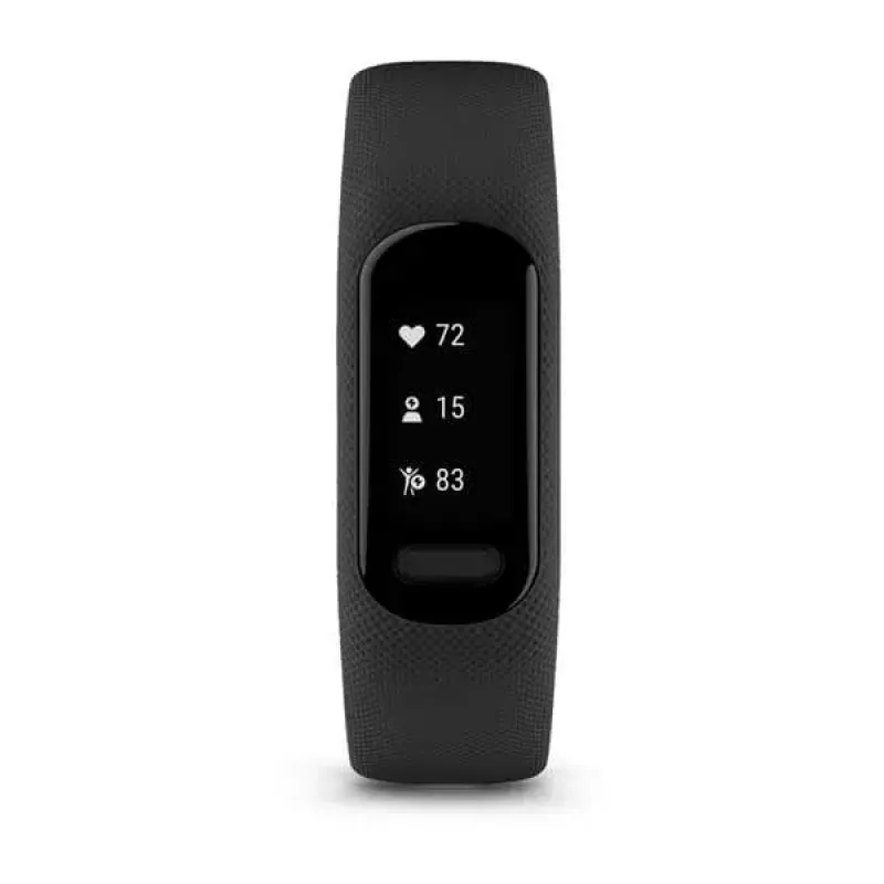 Fitnesa izsekotājs Garmin VIVOSMART 5 Melns