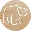 Colop Zīmogs Colop 165224 Apaļš Gumijas Koks 3 cm
