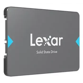 2,5 collu SATA III SSD Lexar NQ100 256 GB — 550 MB/s lasīšana, 6 Gbit/s pārraide