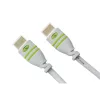 Techly 2 m ātrgaitas HDMI kabelis ar Ethernet A/A M/M balts ICOC HDMI-4-020WH