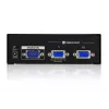 ATEN 2-Port VGA Video Splitter (450 MHz), VGA, 2x VGA, 2048 x 1536 pikseļi, Melns, Metāls, QXGA