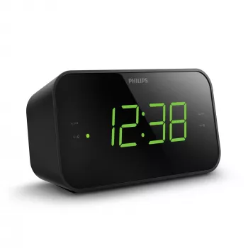 Philips TAR3306/12 modinātājpulkstenis Digitālais modinātājpulkstenis Melns