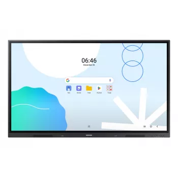 Samsung WA86D interaktīvā tāfele 2,18 m (86 collas) 3840 x 2160 pikseļi Skārienjutīgais ekrāns Pelēks