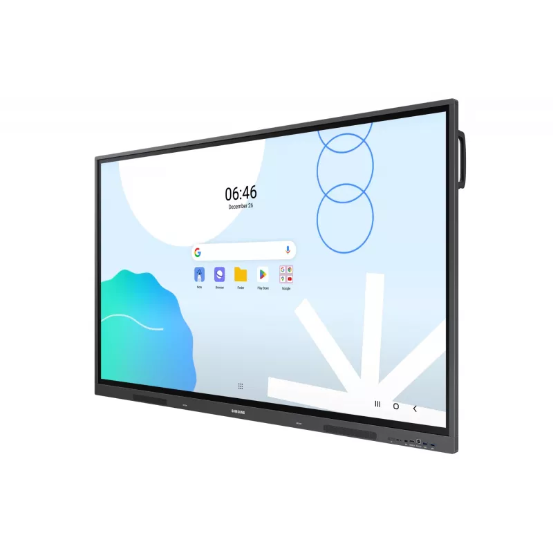 Samsung WA86D interaktīvā tāfele 2,18 m (86 collas) 3840 x 2160 pikseļi Skārienjutīgais ekrāns Pelēks